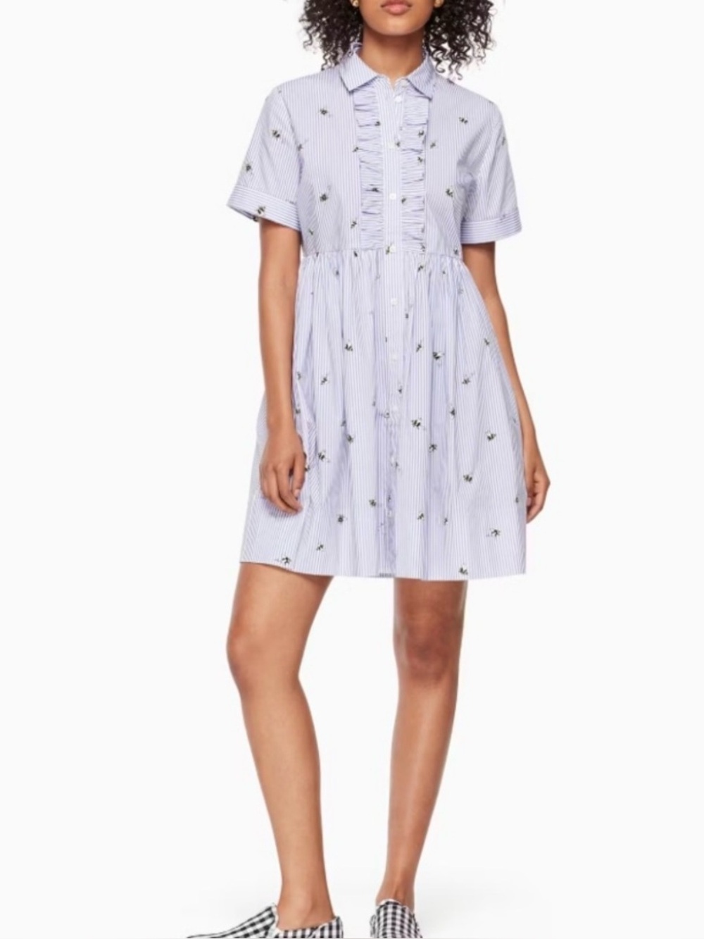 Kate Spade Abuzz Poplin Dress